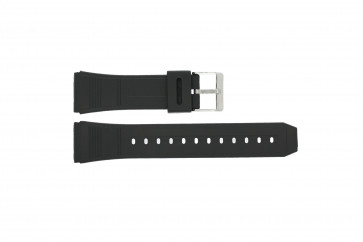 Bracelet de montre Universel XH14 Plastique Noir 22mm